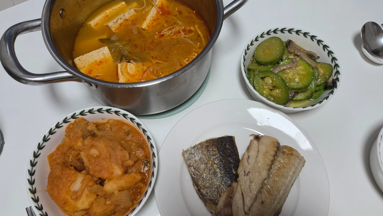 집밥 인증 사진